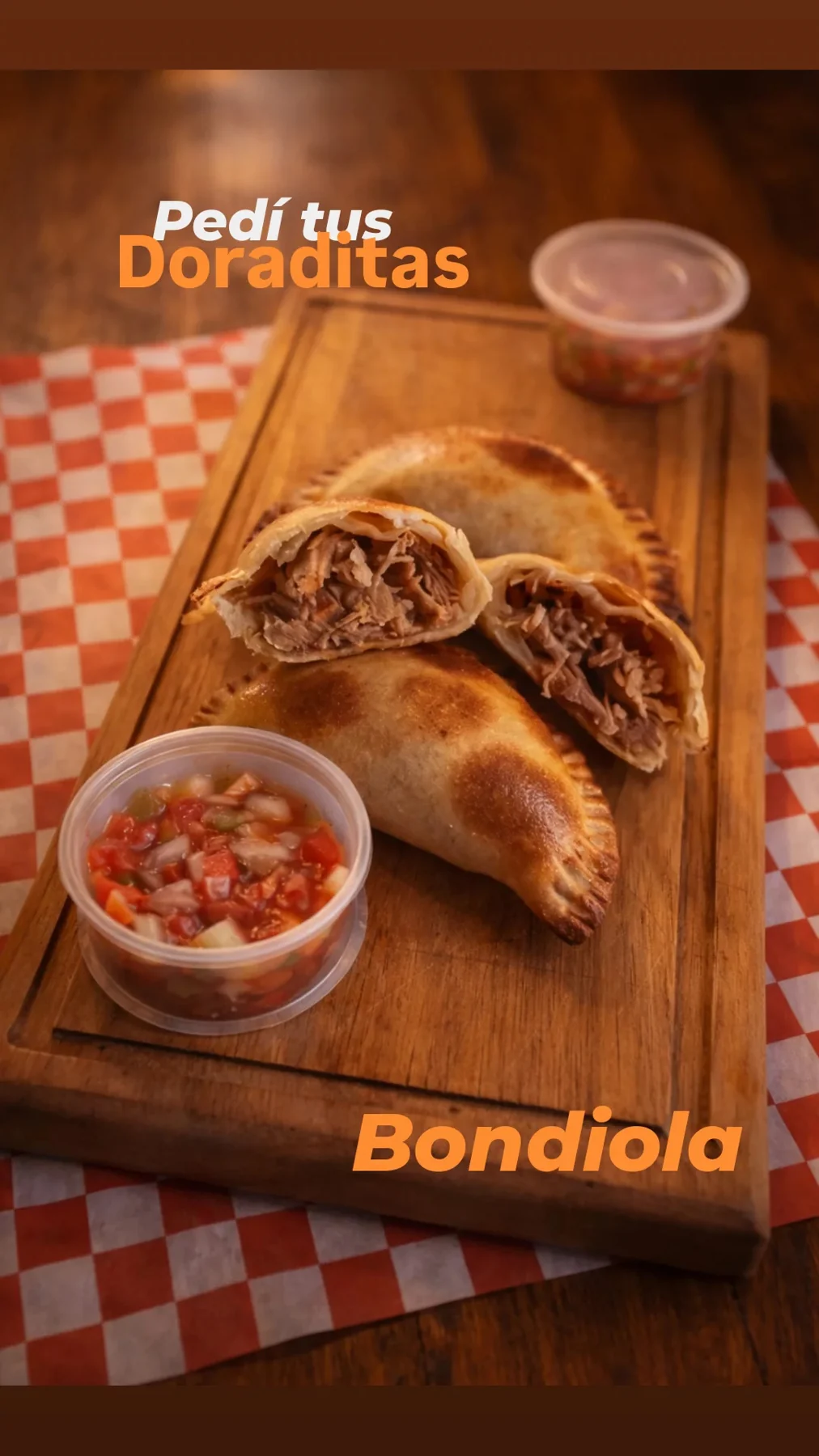 Empanadas La Doradita para compartir